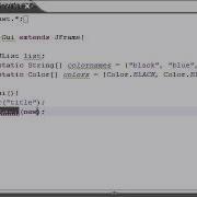 Part 70 Java Programming Tutorial JList