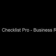 Checklist Pro Business Rule Setup