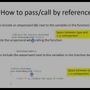 Lecture 9 More About C Functions Overloading And Pass By Reference