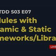 S03E07 Differences In Dynamic Static Frameworks Libraries Professional IOS Engineering Series