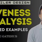 Liveness Analysis Solved Examples Dataflow Analysis Compiler Design
