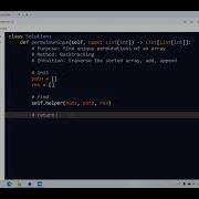 Leetcode 47 Permutations II Backtracking Python