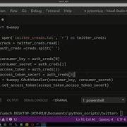 Python Tweet