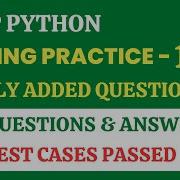 Coding Practice 10E Python CCBP 4 0 Newly Added Questions