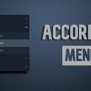 Accordion Menu Using HTML CSS JS