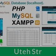 Arduino IDE ESP32 PHP MySQL Database XAMPP ESP32 With MySQL Database Localhost