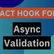 Async Validation React Hook Form Tutorial