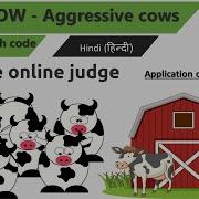 AGGRCOW Aggressive Cows Solution SPOJ Problem Explanation In Hindi Pdf Solution