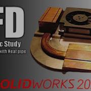 Laptop Cooling With Heat Pipe CFD Parametric Study With SolidWorks 2020