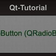 Qt Tutorial 025 RadioButton
