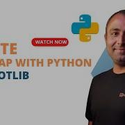 Create Heatmap With Python Matplotlib Python Matplotlib Python Tutorial