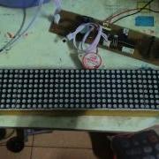 Matrix Clock With ATmega8 Atmega328