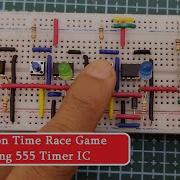 Reaction Time Race Game Using 555 Timer IC Fastest Finger First Game