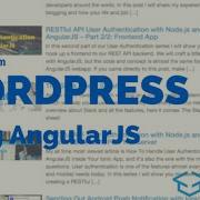 How To Get Posts From Wordpress REST API With AngularJS