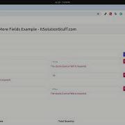 Laravel 11 Add Or Remove Multiple Input Fields Using JQuery
