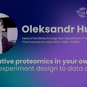 BioGENext Series O Hubar Quantitative Proteomics From Experiment Design To Data Analysis