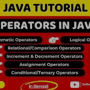 Operators In Java Explained Arithmetic Relational Logical Ternary Operators Java Tutorial