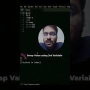 Python Swap Value Without 3rd Variable Pythonprogramming Interview Python Programming