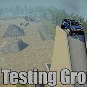 SpinTires MudRunner NEW TESTING GROUNDS MAP CRAZY OBSTACLES