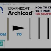 Archicad Wall Customization Tutorial 2D Fills Line Types Graphic Overrides