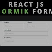 How To Create Formik Form In React JS Full Tutorial