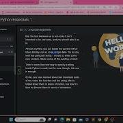 Cisco Python Course Module 2 2 1 Section 1 The Hello World Program