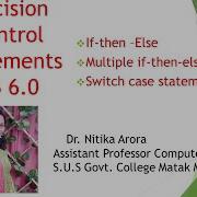 Decision Control Statements In VB 6 0 If Then Else Multiple If Then Else Switch Case In Hindi