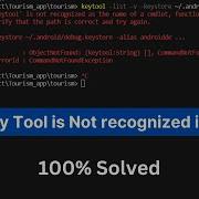 100 Fix The Term Keytool Is Not Recognized As The Name Of A Cmdlet In Flutter