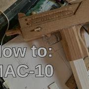 How To Make Cardboard MAC 10 Full Tutorial
