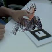 Kinect NyARtoolKit AR Fukuoka