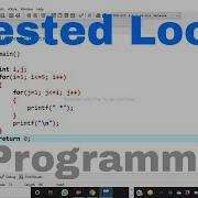 C Language Tutorial 9 Nested Loop Example Of Nested Loop CProgramming