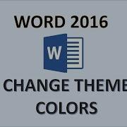 Word 2016 Theme Colors How To Change Color Themes In The Background Of Document In MS Office 365