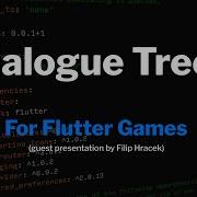 Деревья диалогов для игр Flutter