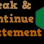 Shell Scripting Tutorial Break Continue Statement