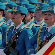 ЖЕНСКИЕ ВОЙСКА КАЗАХСТАНА Военный парад в Астане WOMEN S TROOPS OF KAZAKHSTAN Militaryparade