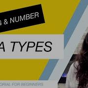 JavaScript Tutorial For Beginners Part 4 String And Number Data Types