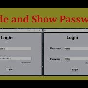 Hide And Show Password In Java With Source Code Netbeans