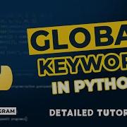 Global Keyword In Python