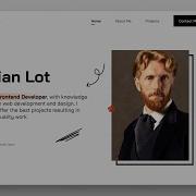 Responsive Personal Portfolio Website Using HTML CSS JavaScript