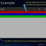 17 Java AWT Scrollbar Control Example Java AWT Tutorial