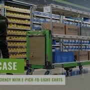 E Pick To Light Cart More Efficiency Multitube