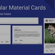Angular Material Cards Tutorial