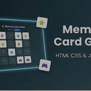 Build A Memory Card Game With HTML CSS JavaScript Full Interactive Project