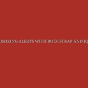 Custom Alerts Bootstrap And Jquery