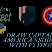 I Have Drawn Captain America S Shield Using Python