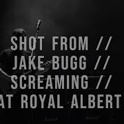 SHOT FROM JAKE BUGG SCREAMING LIVE AT THE ROYAL ALBERT HALL 2023