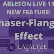 New Ableton Live 11 Feature Phaser Flanger Effect