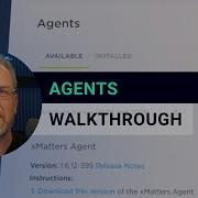 XMatters Agents XMatters Support