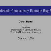 U03 4 PThreads Concurrency Bug Fix