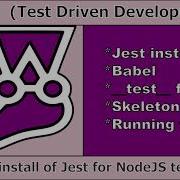 TDD 01 Basic Jest Setup In Node Js Test Driven Development Javascript Programming Beginners Guide